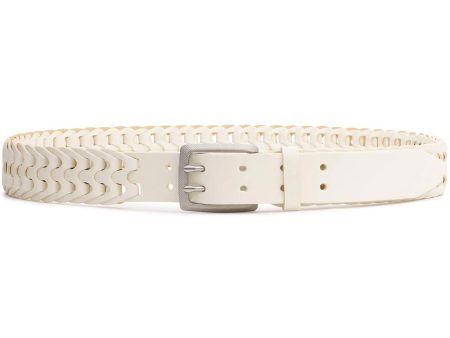 Antique White Woven Belt on Sale