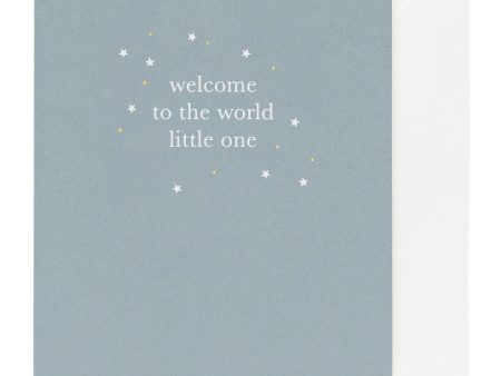 Welcome Little One Holiday Card on Sale