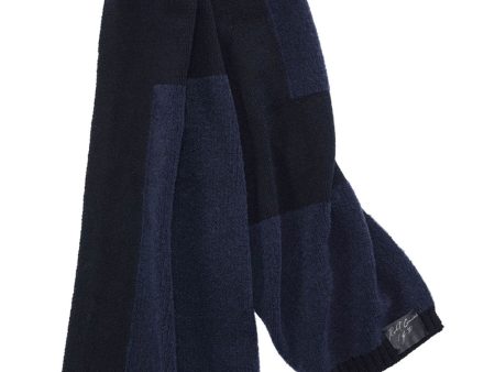 Boucle Scarf in Navy Fashion