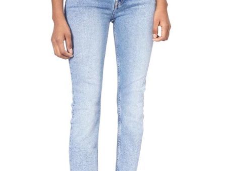 90s High Rise Ankle Crop Jean in Seventies AF For Cheap