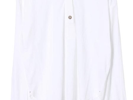 White Wash Long Sleeve Brook Top on Sale