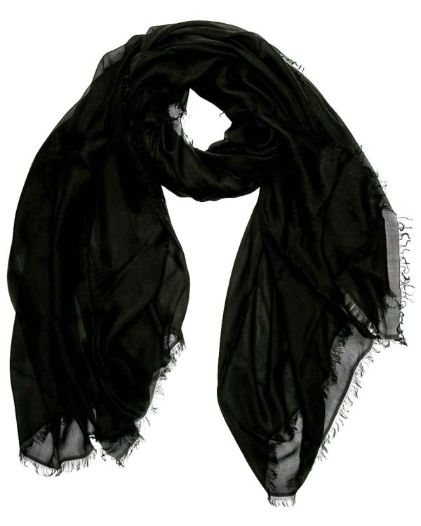 Black Hoya Scarf Online Hot Sale