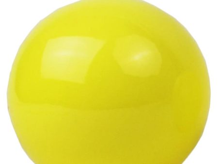 Yellow Large Ball Candle Online now