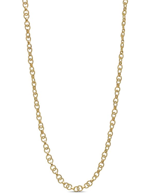 Yellow Gold Coco Chain Necklace Online Hot Sale