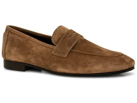 Beige Suede Park Avenue Loafer Discount