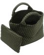 St. Barths Mini Tote in Moss on Sale