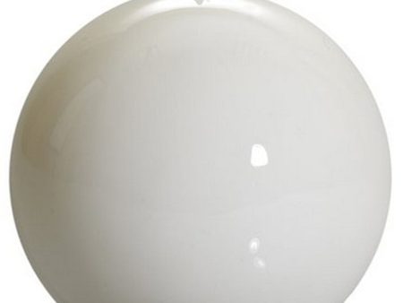 White Medium Ball Candle Discount