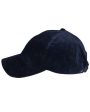 Navy Corduroy Cap Fashion