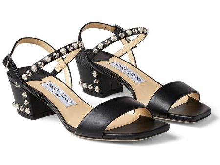 Aadra Sandal in Black For Sale