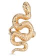 Yellow Gold Diamond Snake Ring Online