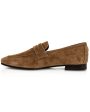 Beige Suede Park Avenue Loafer Discount