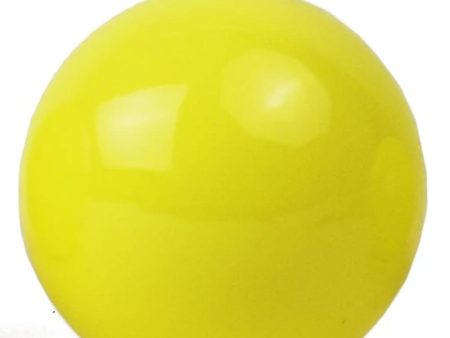 Yellow Medium Ball Candle Discount