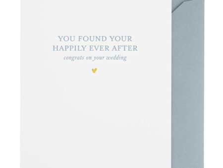 You Found Your Happily Ever After Holiday Card Online now