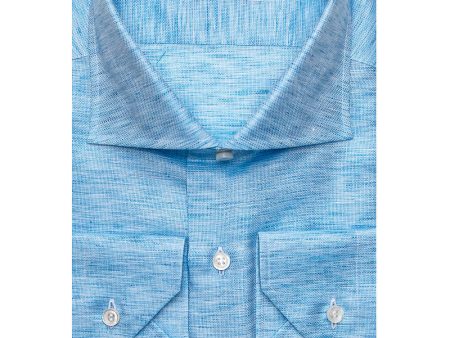 Aqua Heathered Shirt Cheap