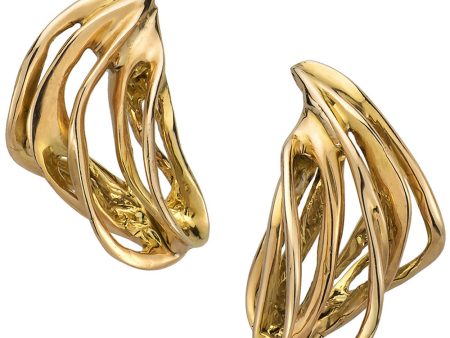 Yellow Gold Ninho Earrings Supply