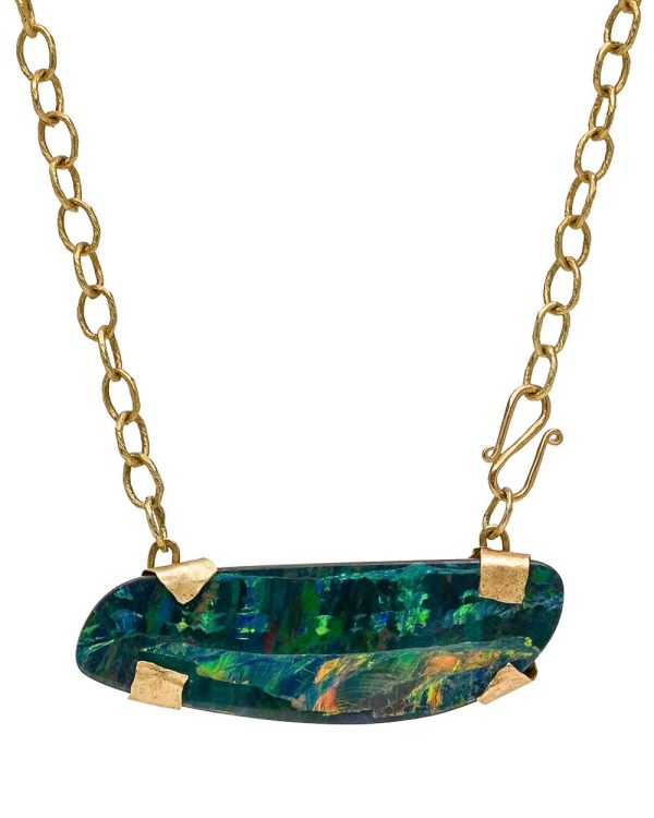 Yowah Boulder Opal Doublet Necklace Online