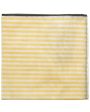 Yellow Striped Pocket Square Sale