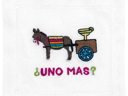 Unos Mas Cocktail Napkin Set Sale