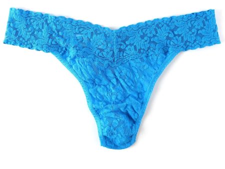 Fiji Blue Low-Rise Thong Online now