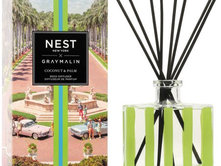 x Gray Malin Coconut & Palm Reed Diffuser Online Sale