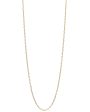 Yellow Gold Cable Chain Link Necklace Online Hot Sale