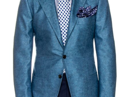 Aqua Melange Sportcoat Cheap