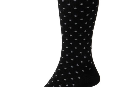 Streatham Cotton Midcalf Socks in Black Sale