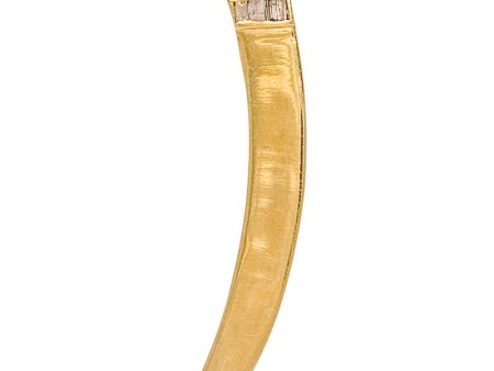 Brass Diamond Italian Horn Pendant on Sale