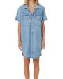 Alexi Denim Shirtdress in Flutter Sale