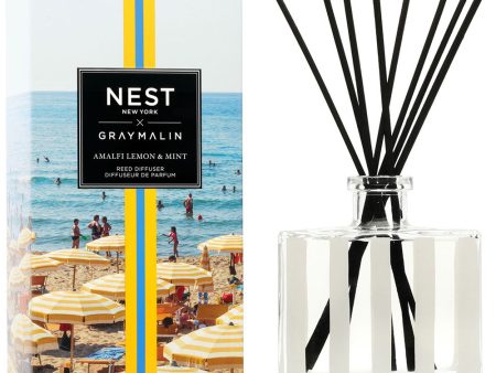 x Gray Malin Amalfi Lemon & Mint Reed Diffuser For Discount