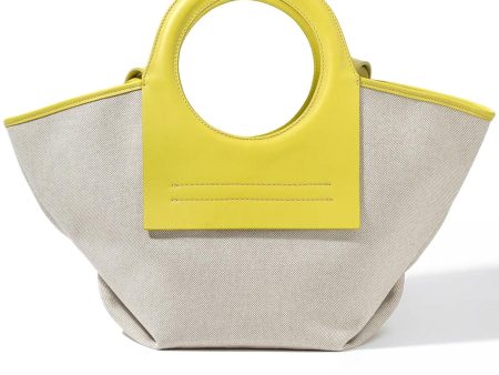 Yellow Small Cala Tote Online Hot Sale