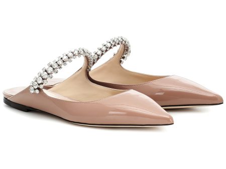 Bing Patent Leather Flat in Ballet Pink Fashion