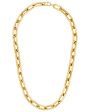 Yellow Gold Extra Large Open Link Necklace Supply