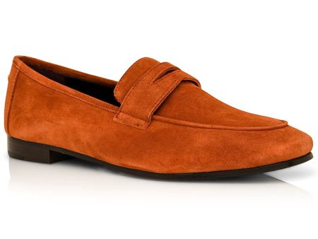 Amber Suede Flaneur Loafer Online Hot Sale