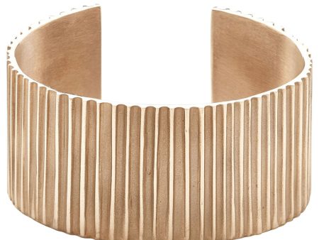 Cascade Medium Bronze Cuff Discount