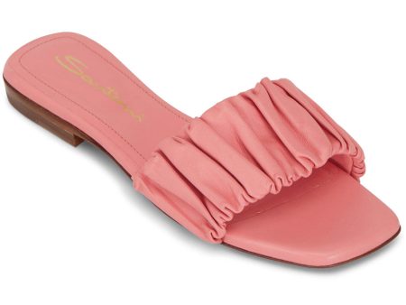 Allonge Slide Sandal in Pink For Cheap