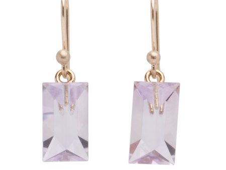 Amethyst Gem Earrings For Cheap